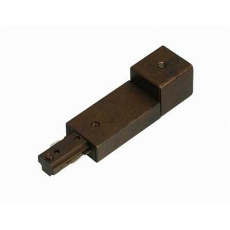 RADIANT Live End Conduit Fitter Track Connector, Rust RA200848